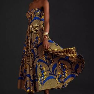 Sika Strapless Cocktail Dress Anthropologie